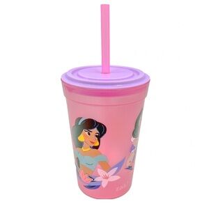 Zak! Disney Princess Tumbler Cup, Kids Tumbler Cup – 15.5 oz - NEW